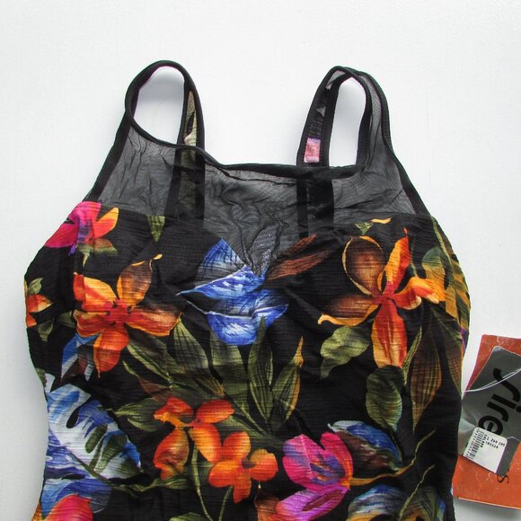 SIRENA Tummy Control 1 Piece Swimsuit - Sz 12 - NEW - Picture 3 of 9